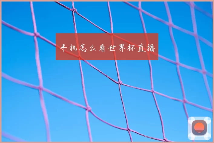 手机怎么看世界杯直播
