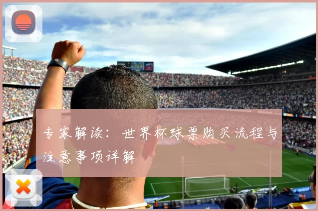 专家解读：世界杯球票购买流程与注意事项详解