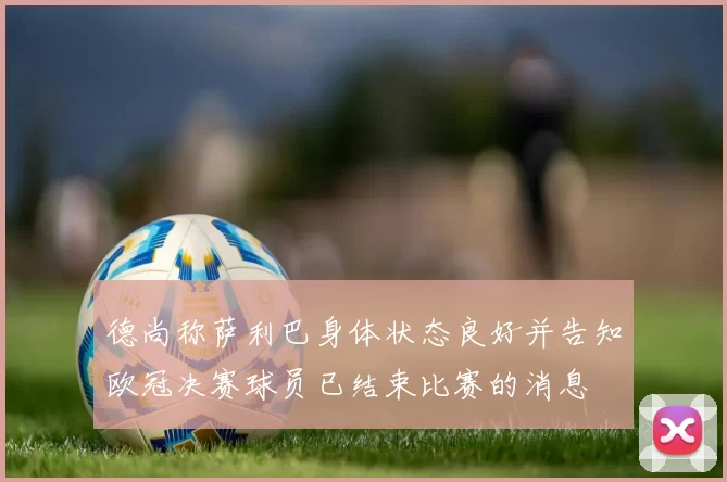 德尚称萨利巴身体状态良好并告知欧冠决赛球员已结束比赛的消息